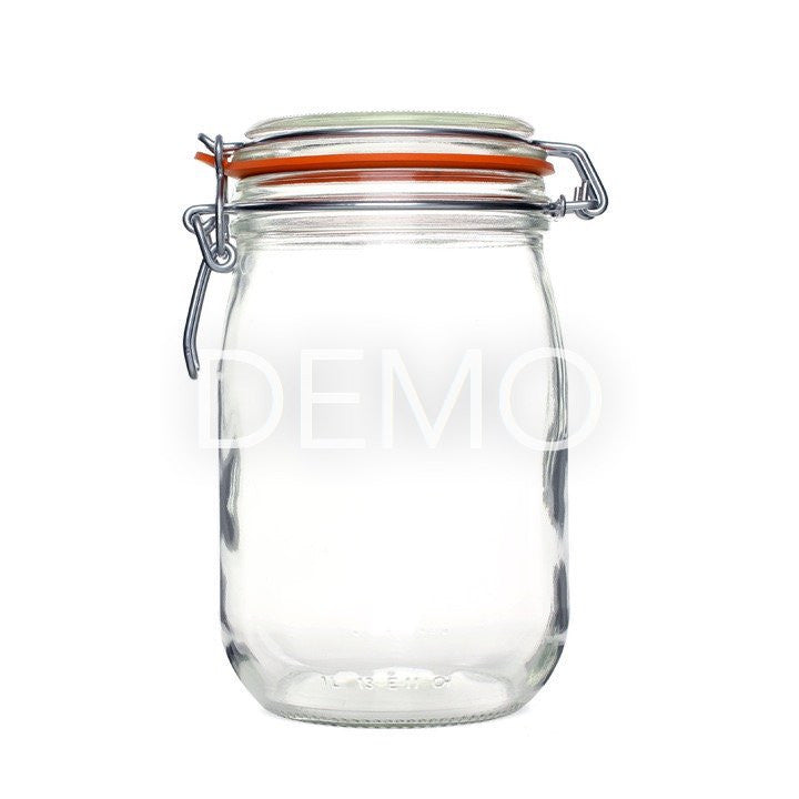 1 L Le Parfait Glass Storage Jar
