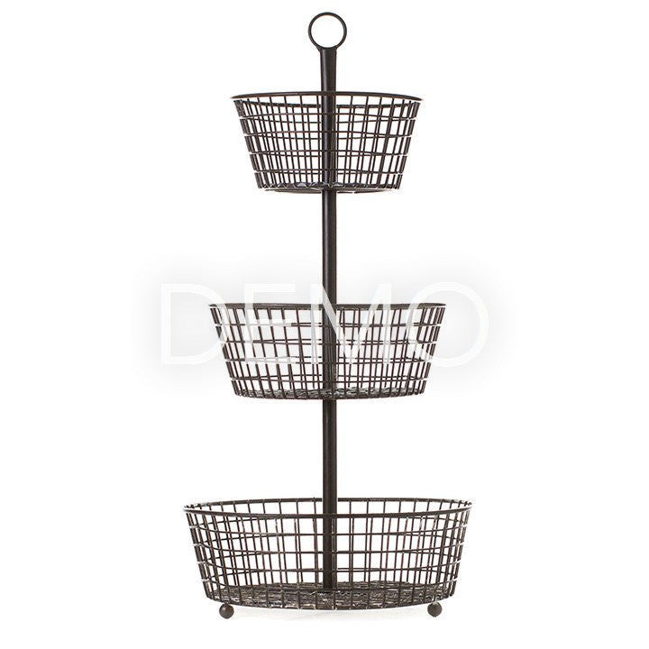 3-Tier Wire Basket
