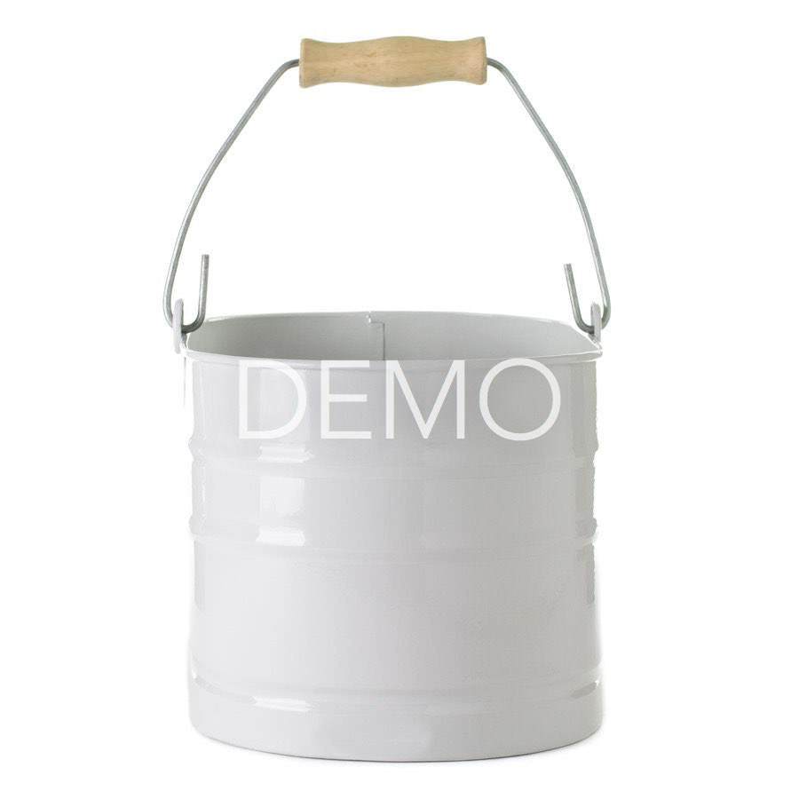 Utility Caddy with Wooden Handle