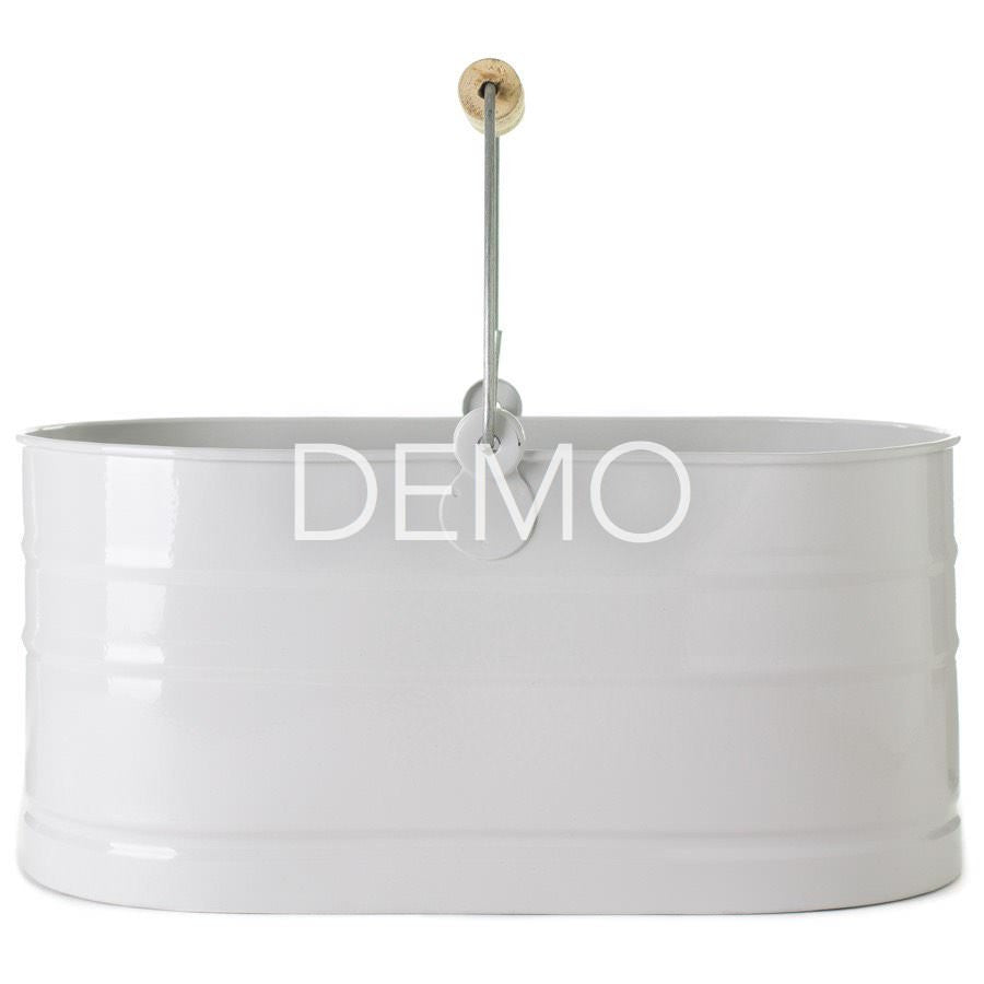 Utility Caddy with Wooden Handle
